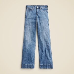 New JCREW Size 32 Low-Rise Denim Trouser Jeans $148 CF239
